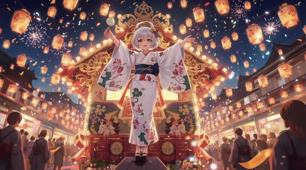 神輿に乗ったVTuber