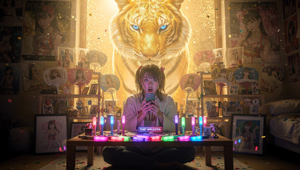 推し活をずっと見てたゴールドタイガー