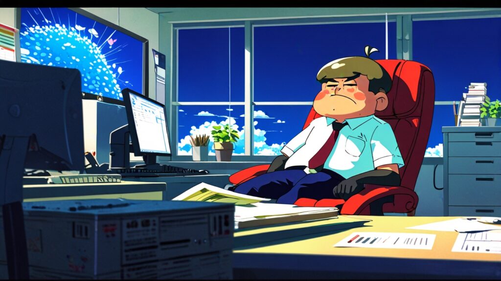 会社の文句を言うが辞めない人