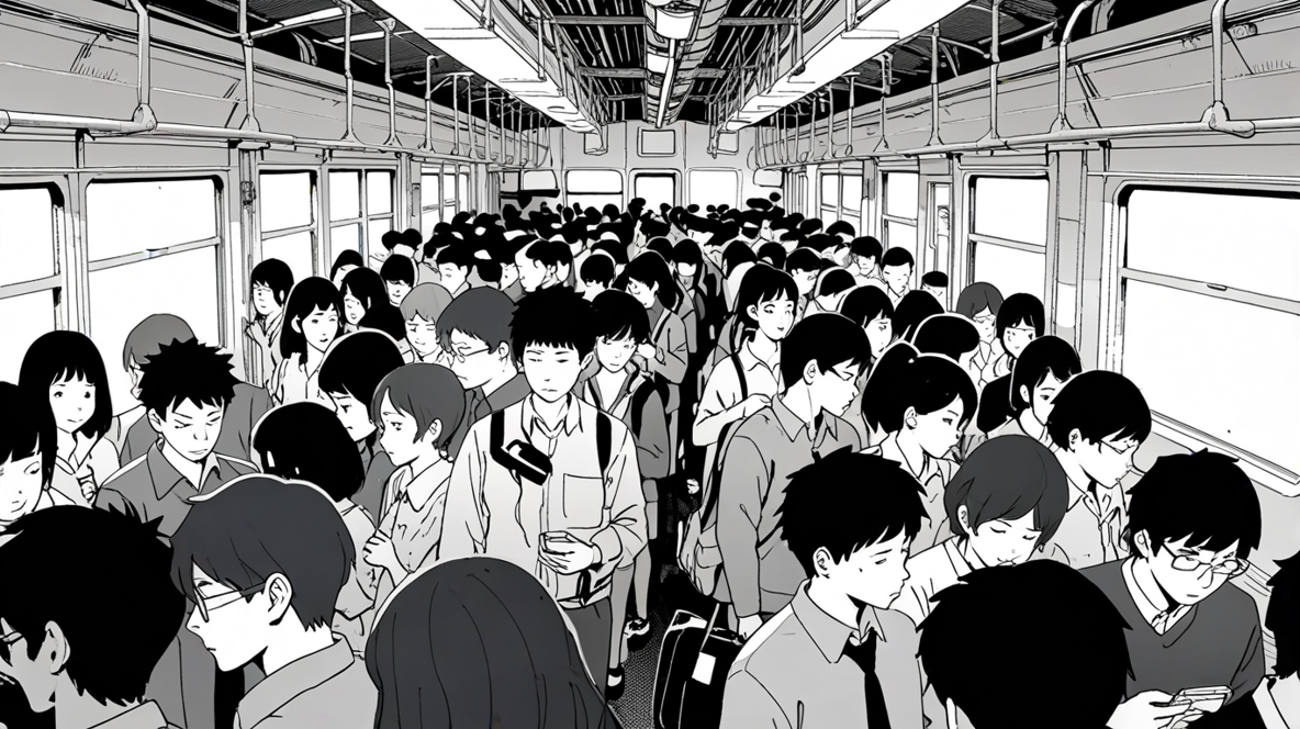 満員電車