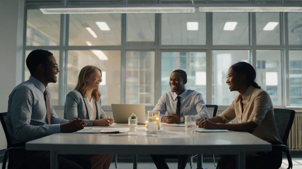 和やかで特に何も決まらない会議