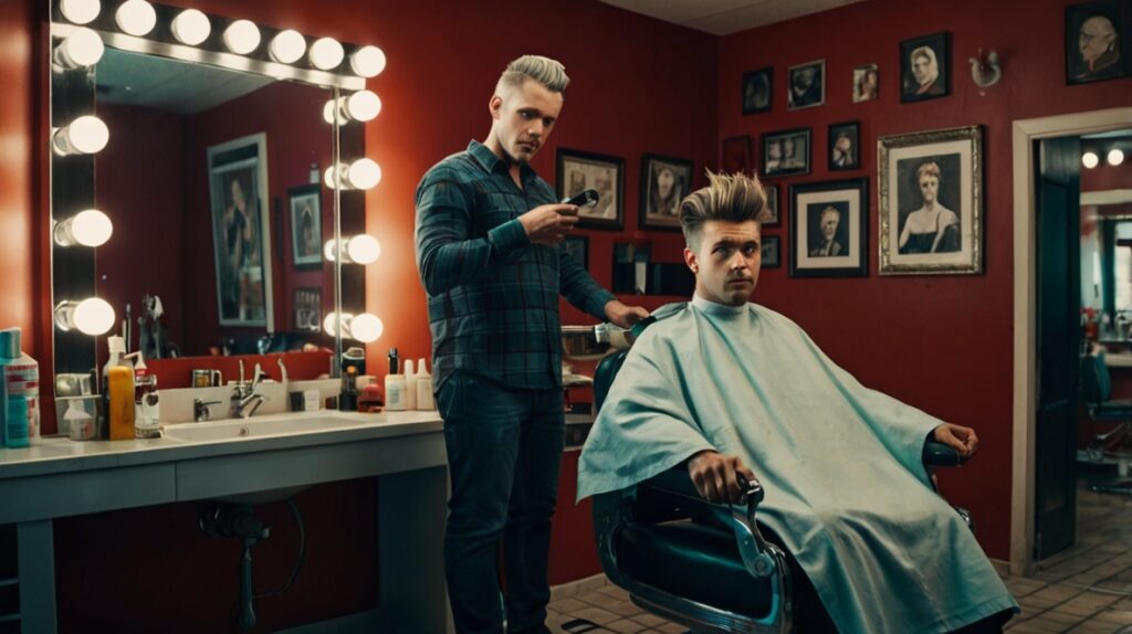 こんなはずではなかった髪型にされ茫然自失に陥る客