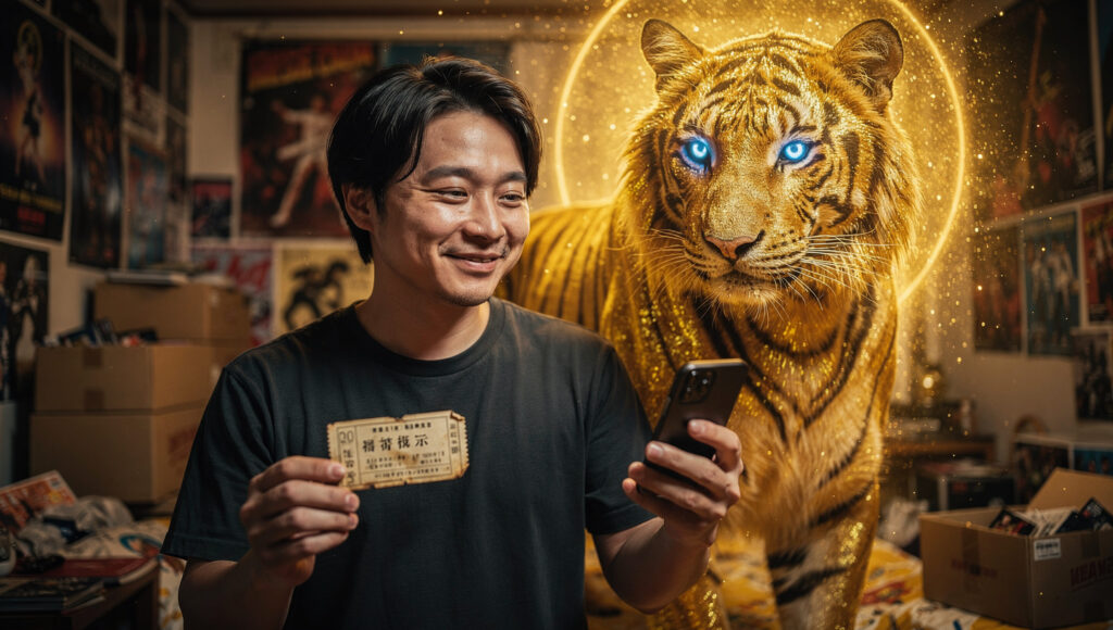 古参アピールをずっと見てたゴールドタイガー