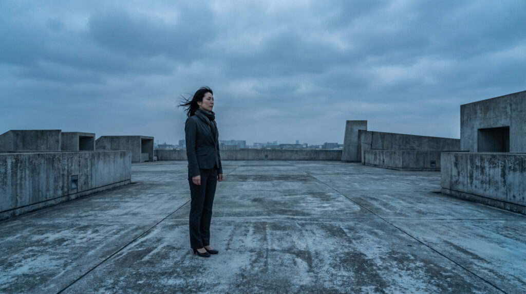 婚活市場という荒野に立つ女性