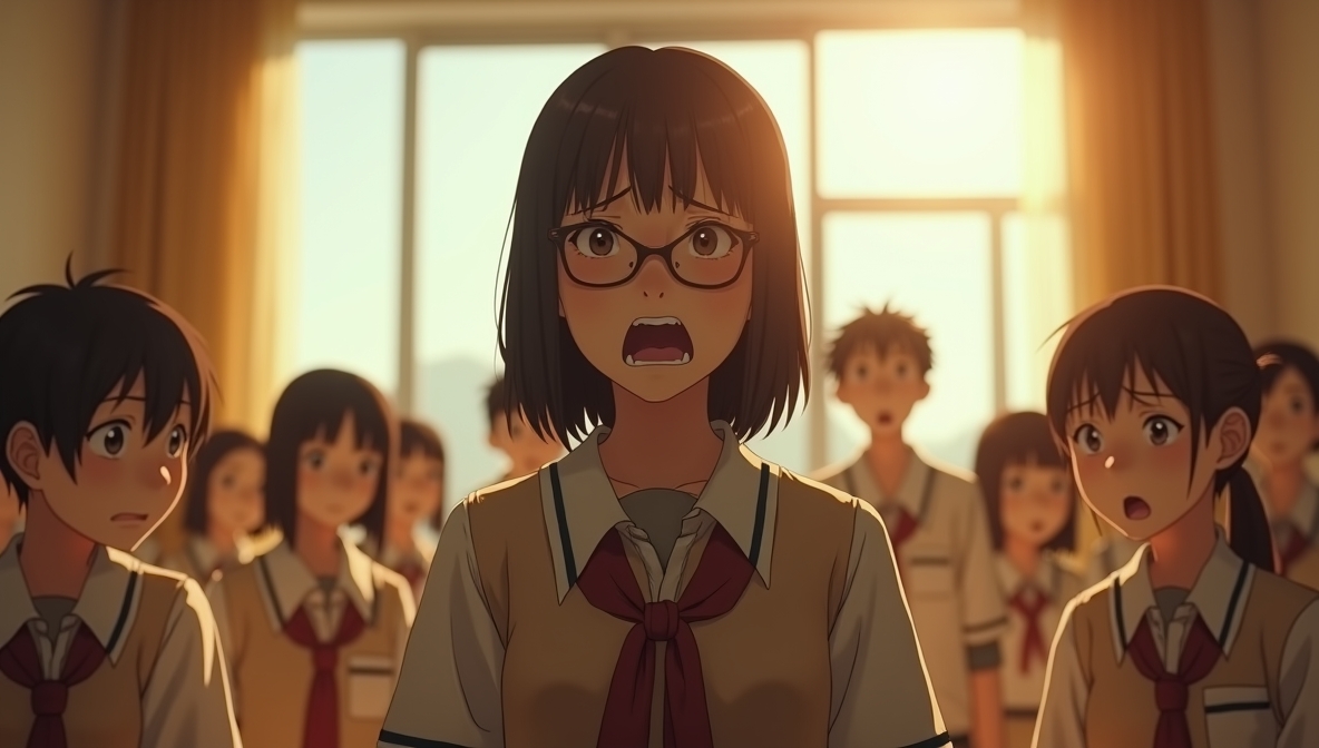 「ちょっと男子！」と発声するパートリーダー女子