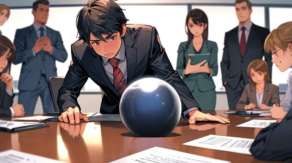 持つことができない重い球体