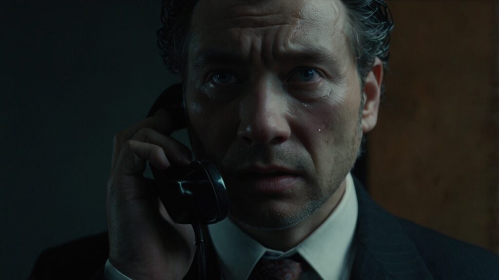 間違い電話を受電してしまった男性