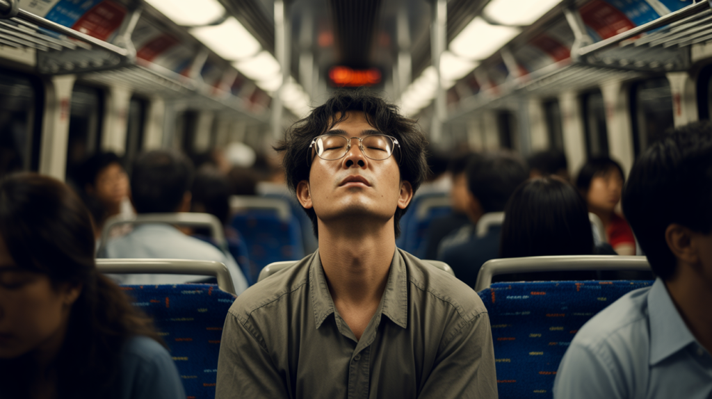 深い眠りの世界へと旅立つ人