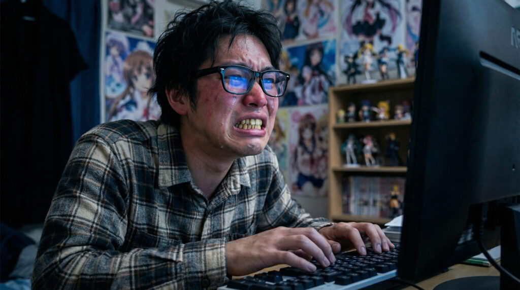 愛が一瞬にして深い憎しみへと反転したアンチ