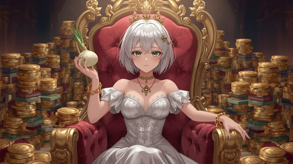 ファンからの支援に囲まれるVTuber