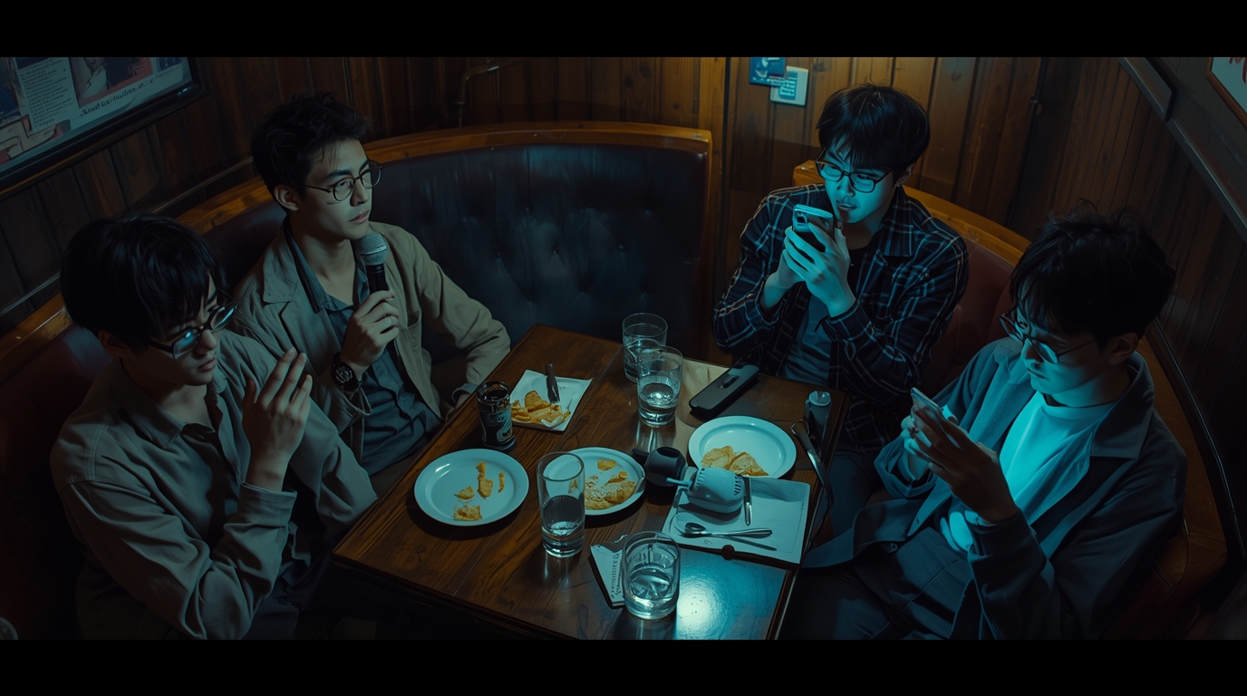 多人数カラオケにおける気まずい空気