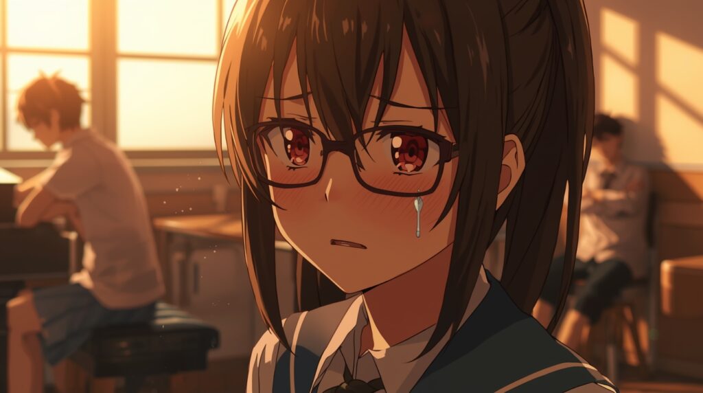 泣くパートリーダー