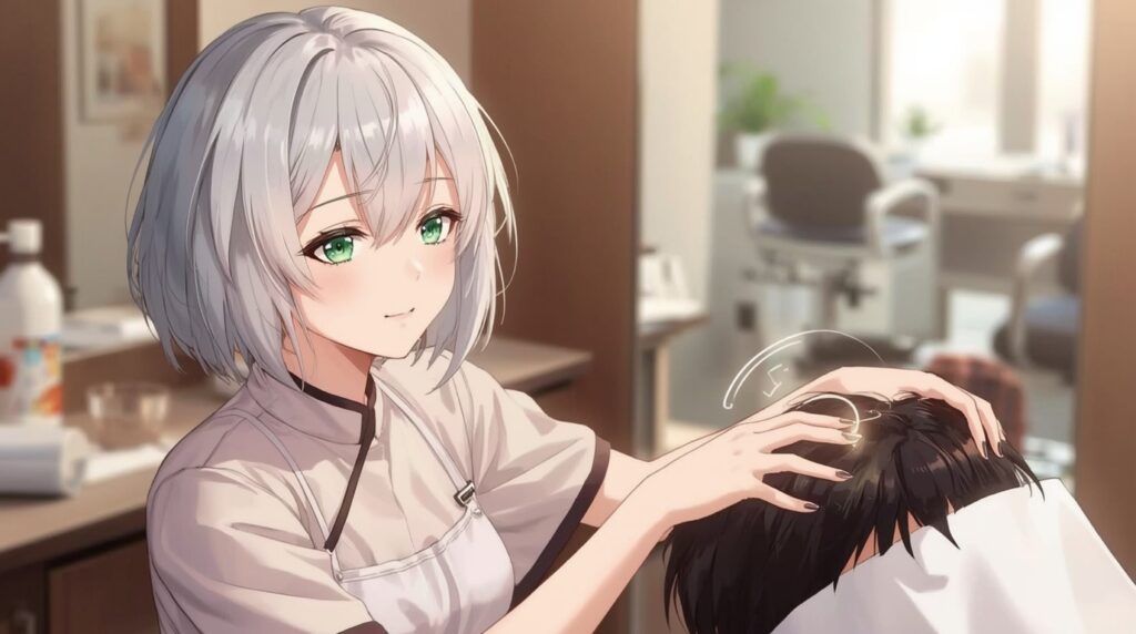 我々のはるか上を行く、経験と技術を持った美容師