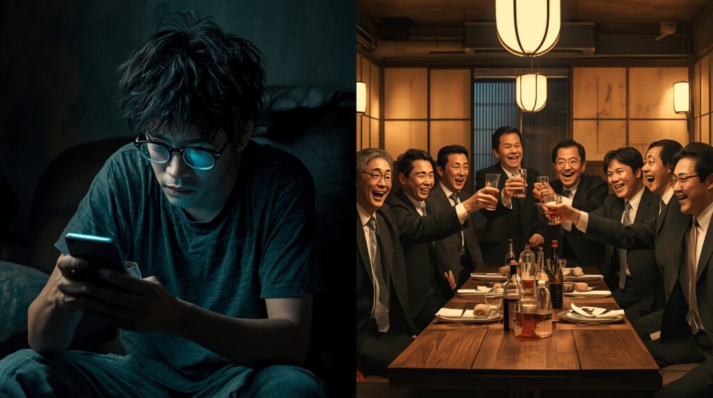 村の集まりに参加しないよそ者