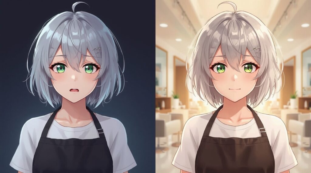 Youメッセージを受け取る美容師とIメッセージを受け取る美容師