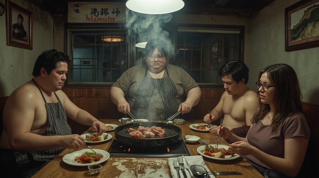 焼肉屋に決定した一行