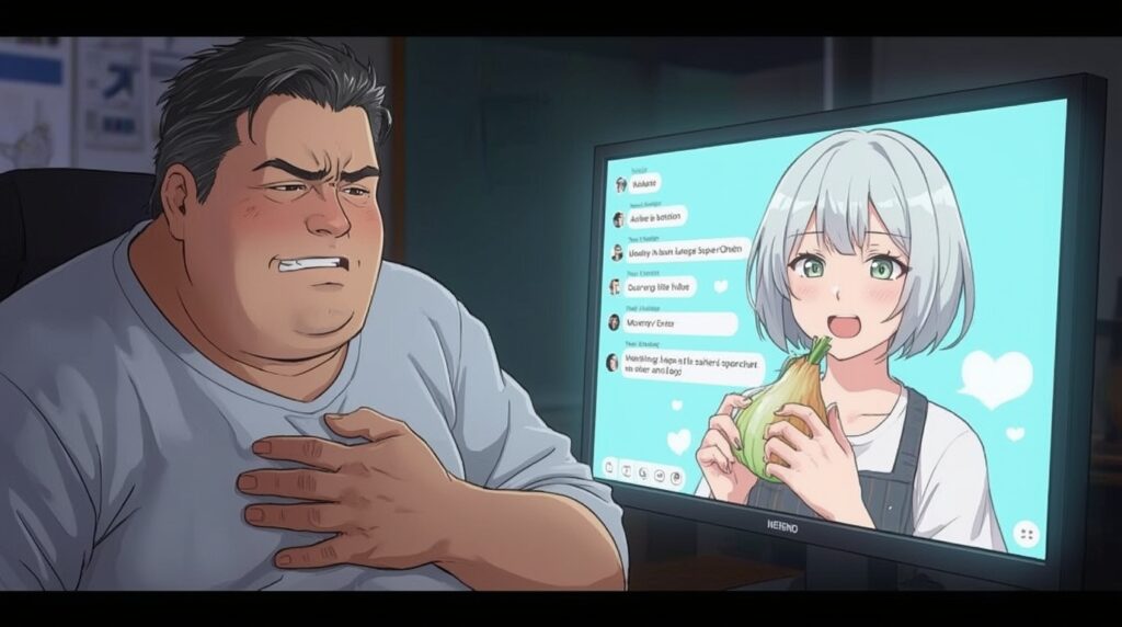 VTuberにガチ恋する視聴者