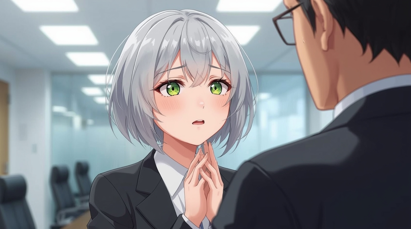 上司に愛想を振りまく人物