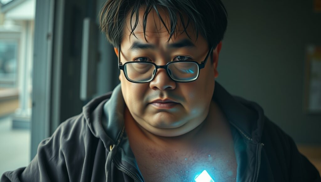 あまりに純粋な「情熱」が圧縮され結晶化した一つの美しい宝石（に見える男性）