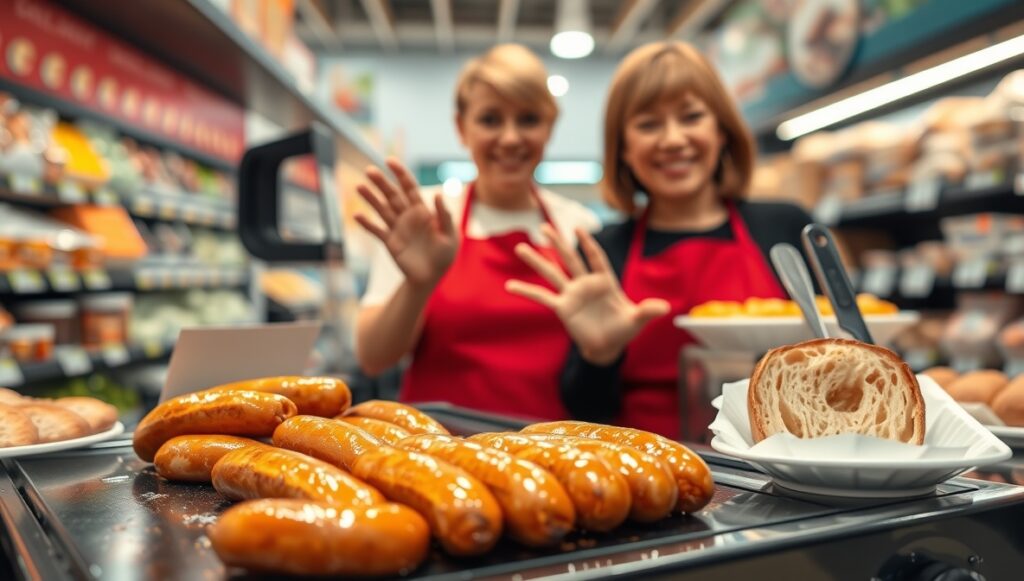 試食販売員