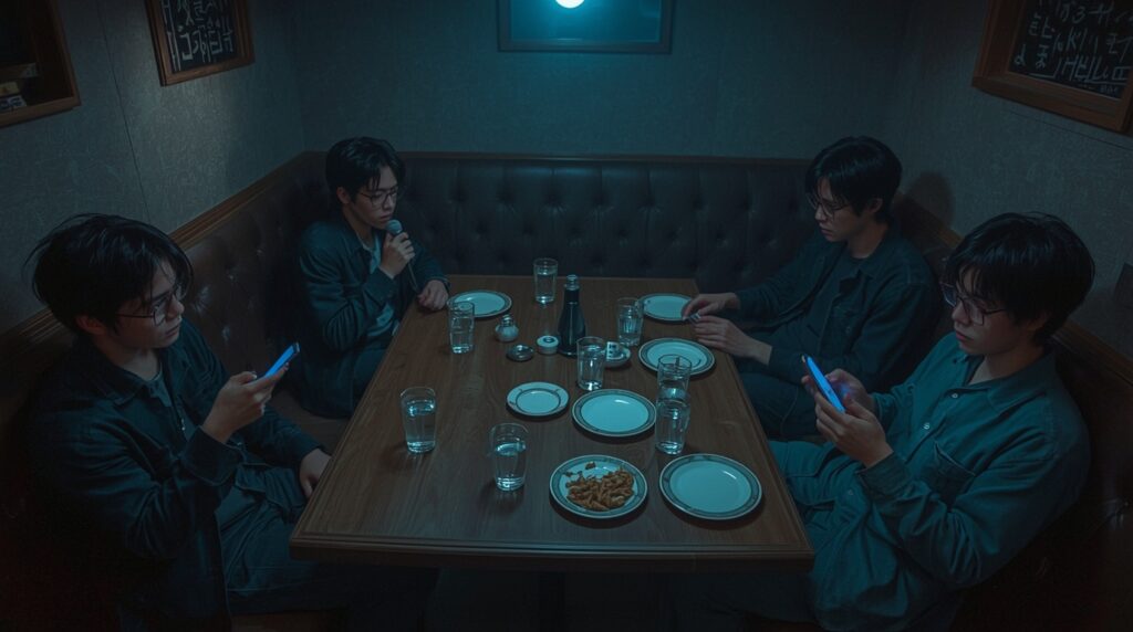 スマホを見るという行為にポジティブな理由付けを与えるメンバー