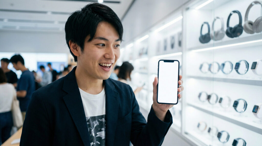 ムダ使いする寸前の男性