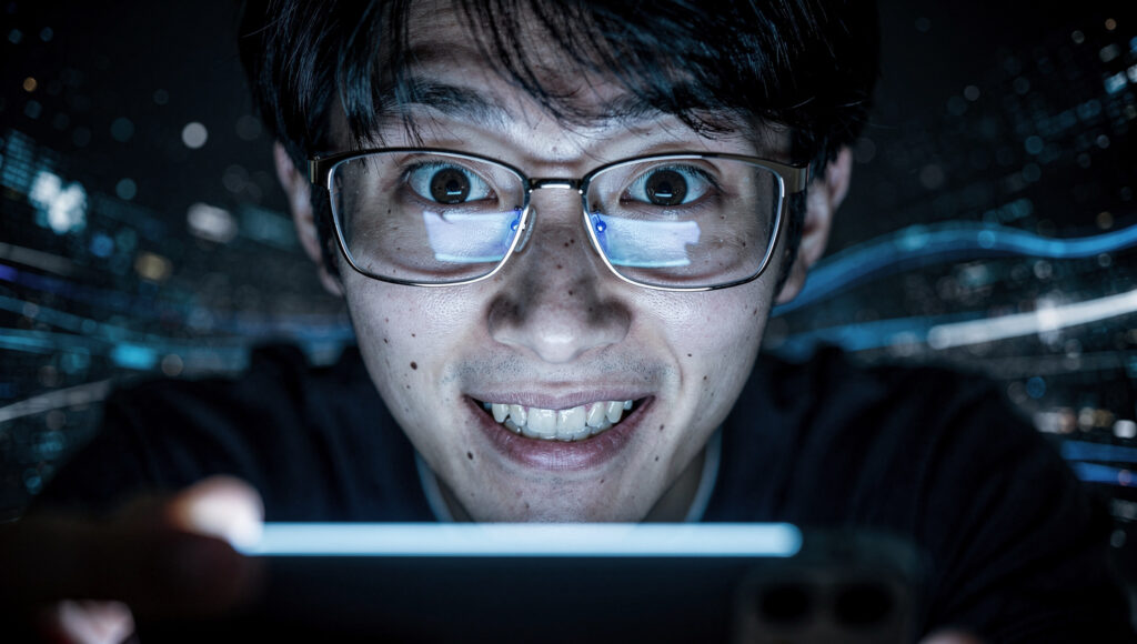 会ったこともない「完璧に見える誰か」の転落を、最前線で楽しむ男性