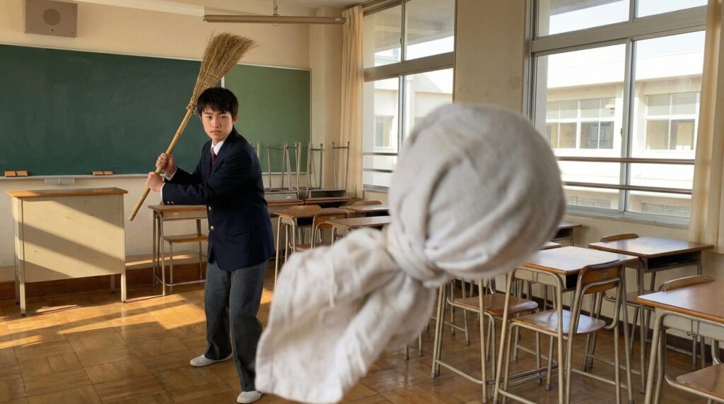 雑巾野球プレイボール