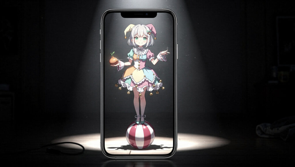 退屈な俺を楽しませてくれる、都合の良い道化であれ」という、我々の傲慢な願望