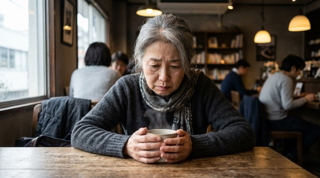 どっと疲れる女性