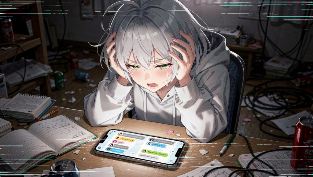 仕事上の付き合いに口を出されるメッセージが届き困る活動者