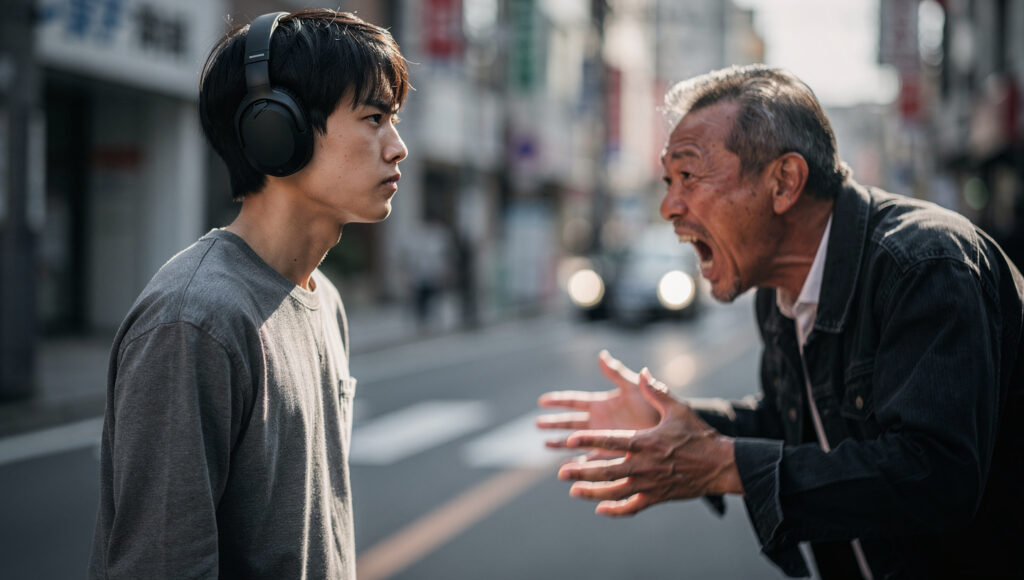 言葉が届かない正義マン