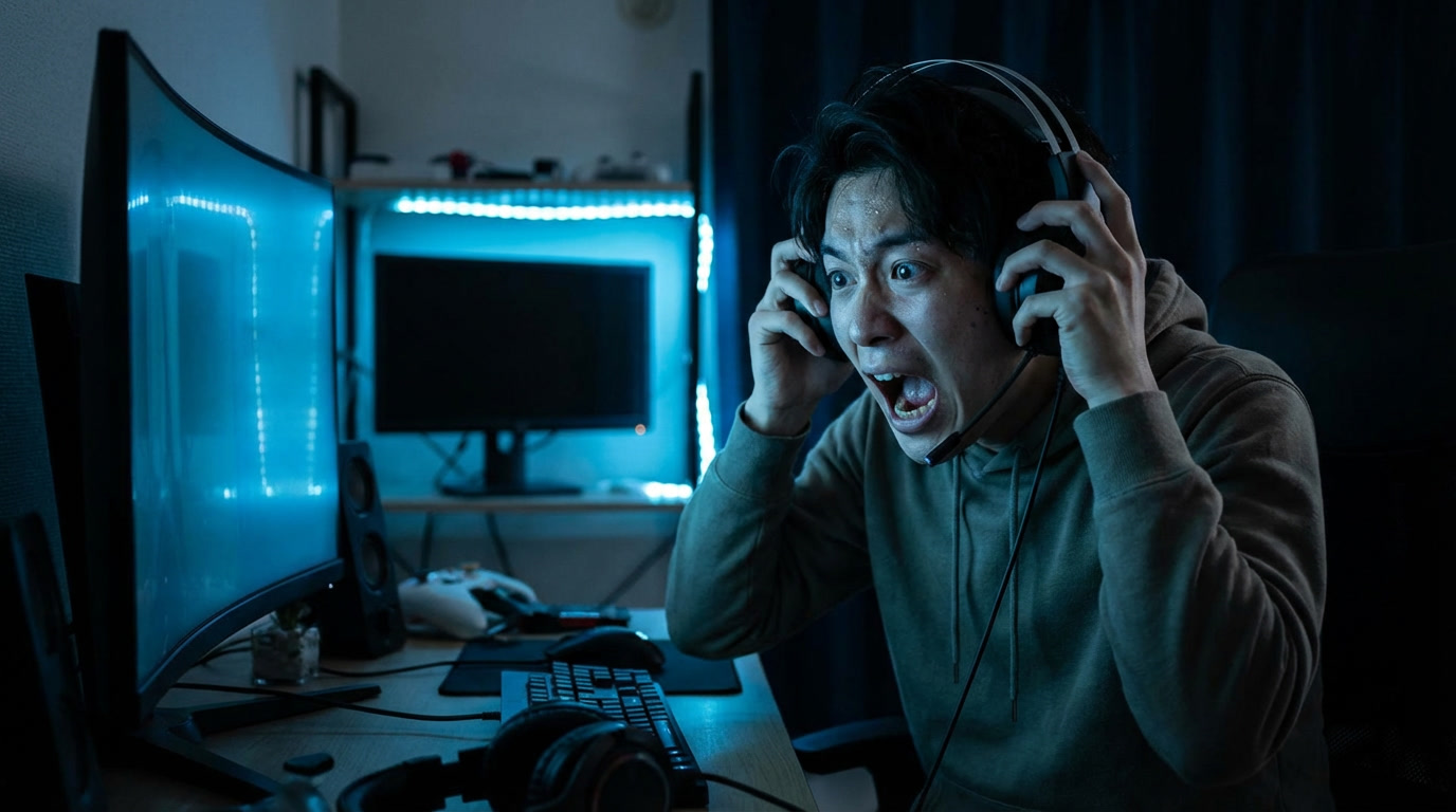 ジャンプスケアアイキャッチ