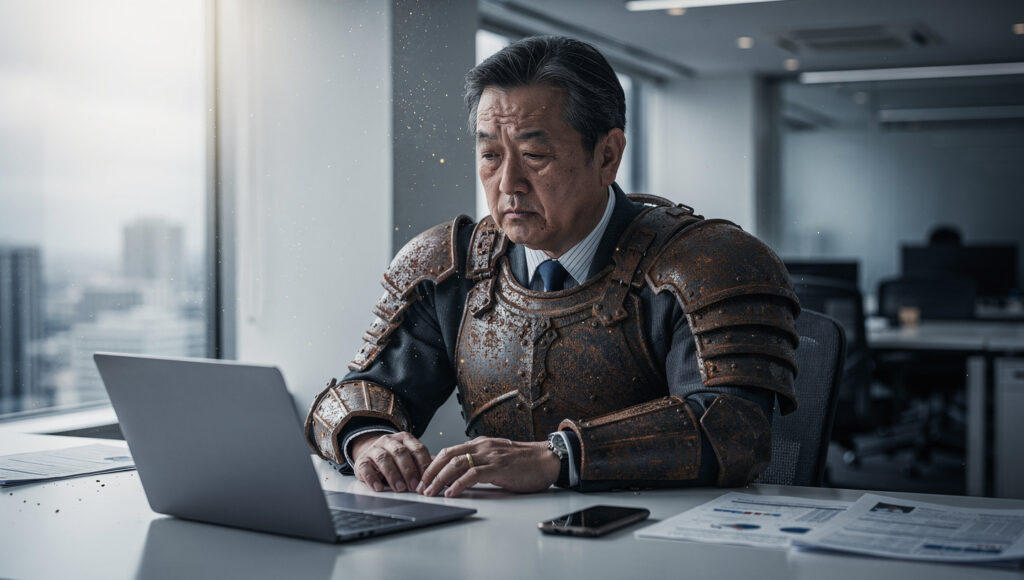 現代では重すぎて動きにくいだけの古い鎧