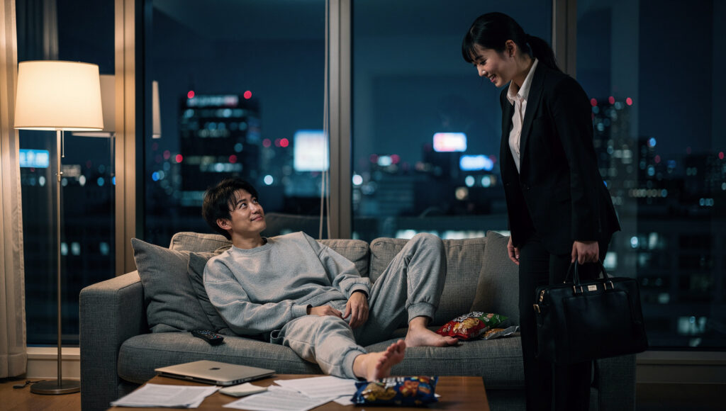 バリキャリ vs ヒモ男